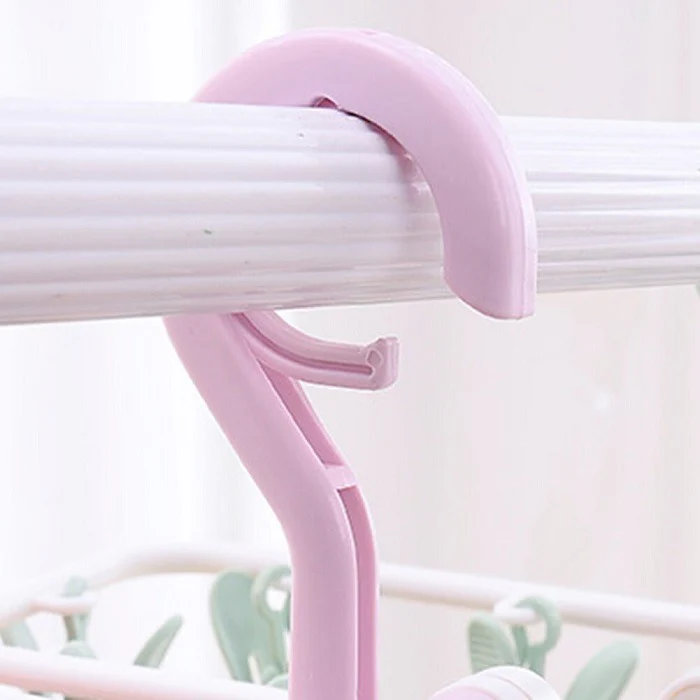 12 Clip Folding Drying Rack - Image 5