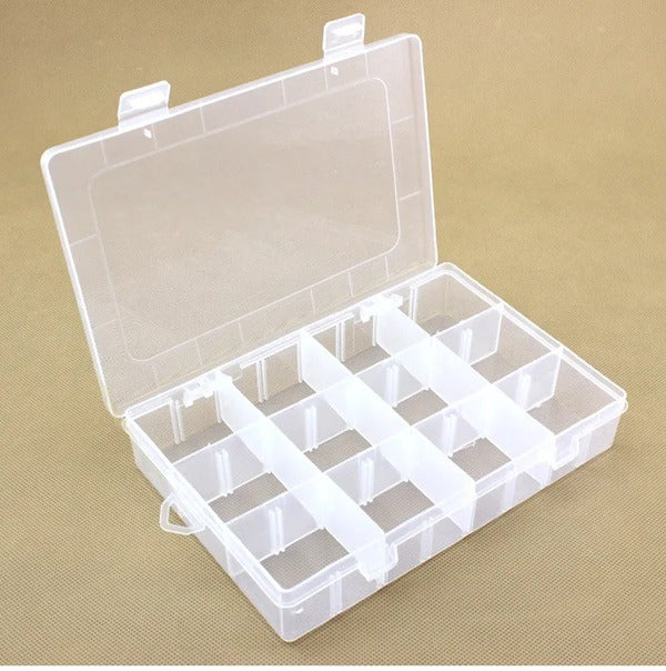 12 Grid Plastic Storage Box - Image 4