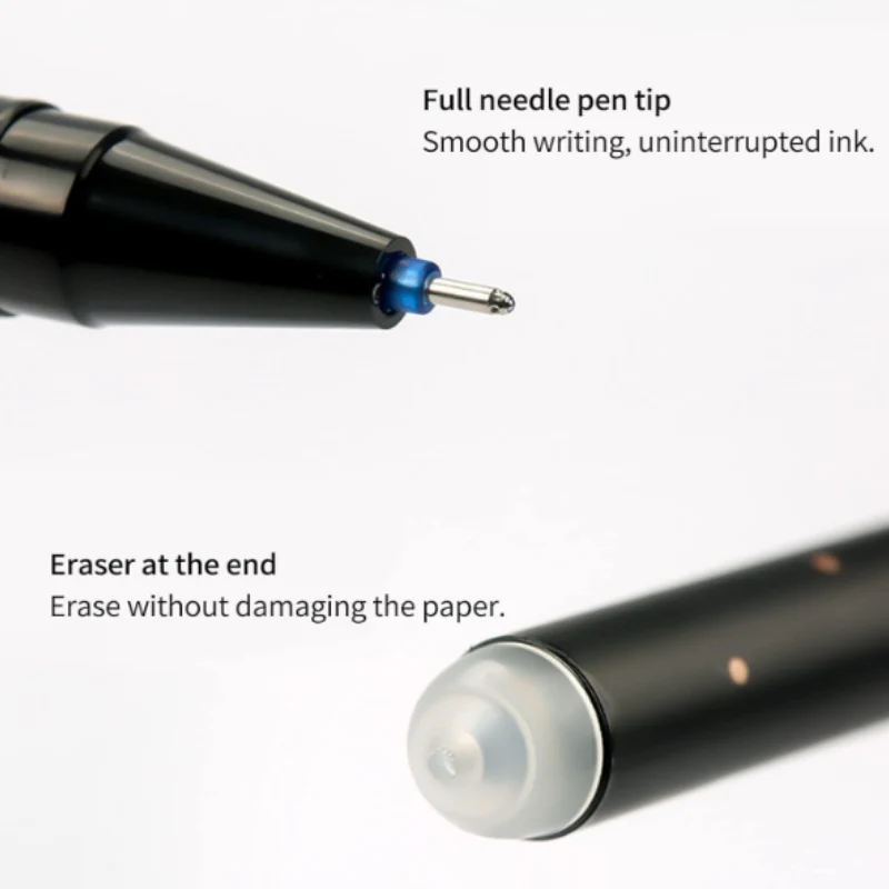12-Piece Constellation Erasable Pens Set – 0.5mm Smooth Blue Ink Gel Pens for Students, School & Office Use - Image 4