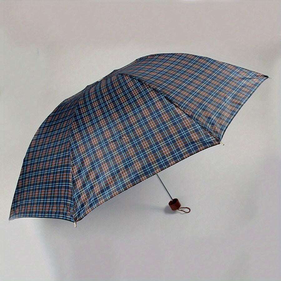 1pc Creative Three-Fold Umbrella – Portable Sun & Rain Umbrella for Travel, Outdoor Use, Gifting & Advertising - Image 7
