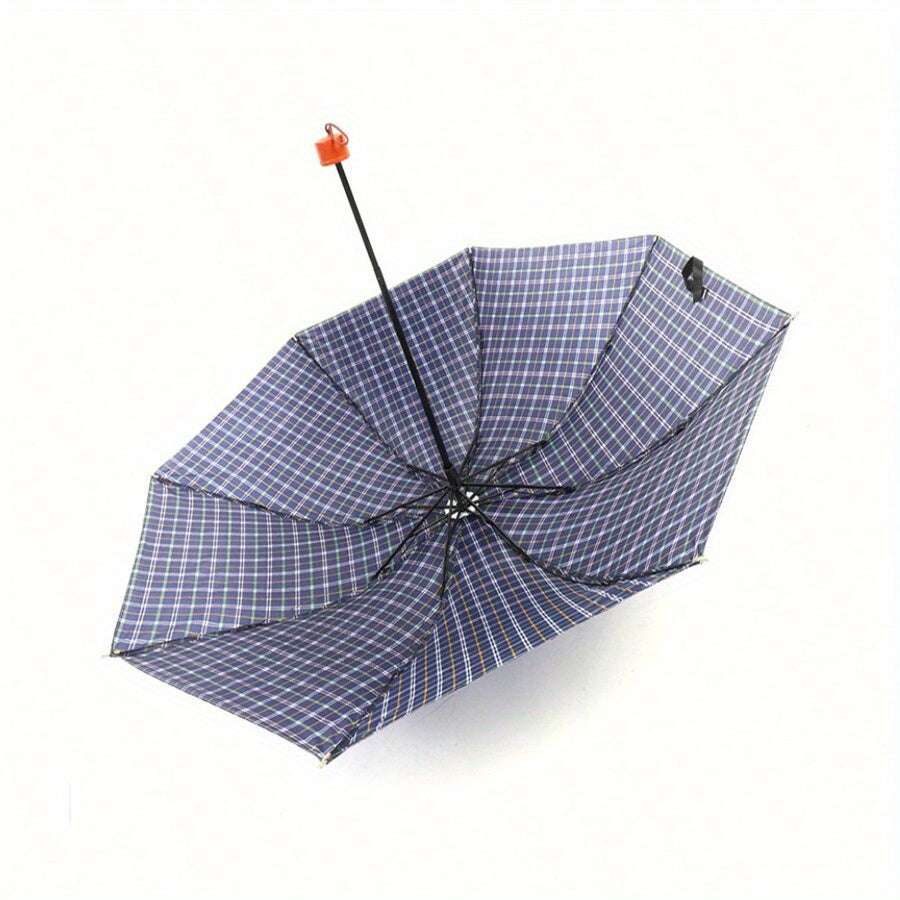 1pc Creative Three-Fold Umbrella – Portable Sun & Rain Umbrella for Travel, Outdoor Use, Gifting & Advertising - Image 9