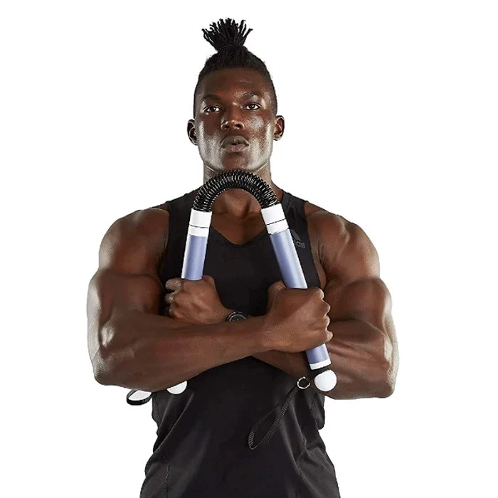 2 in 1 Stretchable Bending Multifunction Spring Exerciser (Random), Upper Body Strength Training Workout for Arm Builder for Home Travel or Outdoors - Image 2