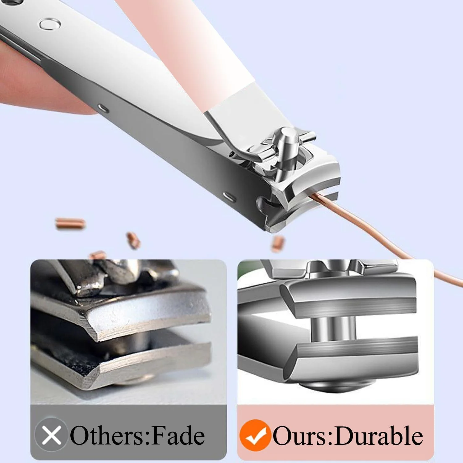 4-Piece Stainless Steel Nail Cutter Kit – Compact Manicure & Pedicure Grooming Set for Men & Women, Travel-Friendly - Image 6