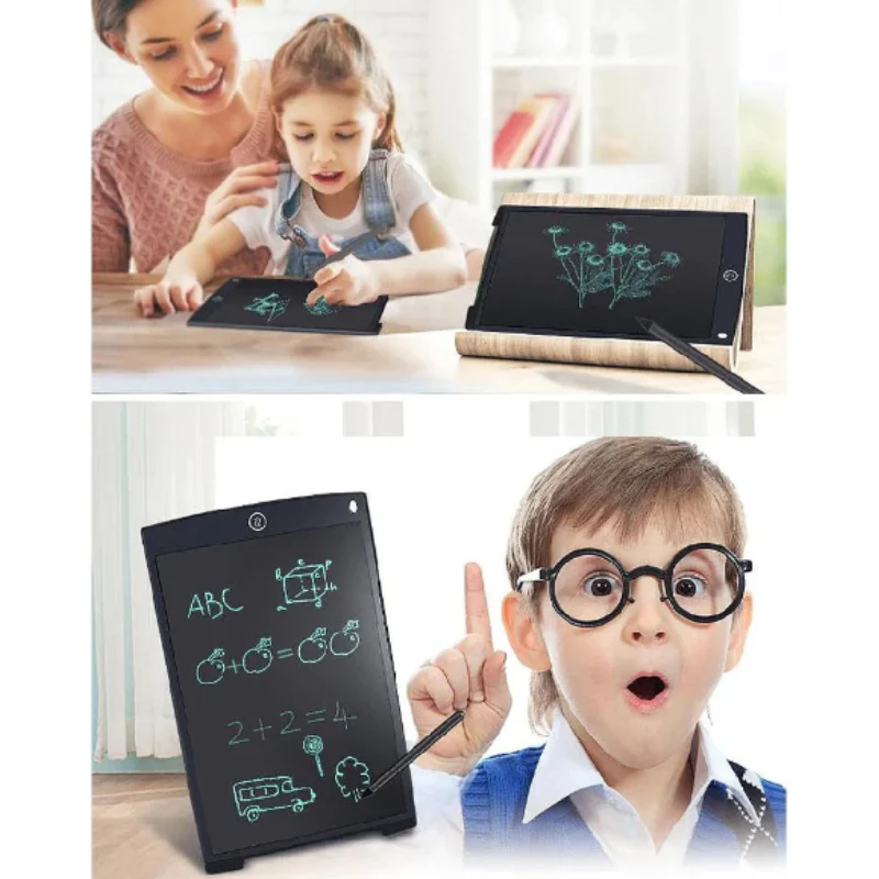 8.5'' LCD Writing Tablet Graphic Drawing Board with Stylus Pen for Kids & Adults (Random color-Pack of 1Pc) - Image 2