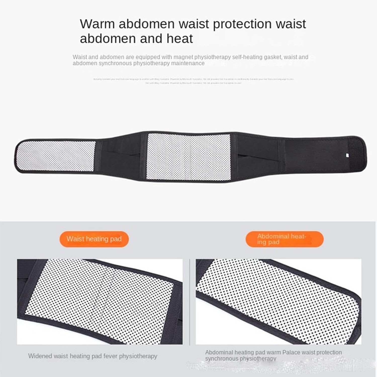 Acupressure Self-Heating Lumbar Support Belt – Pain Relief & Posture Correction for Back, Waist & Spine - Image 3