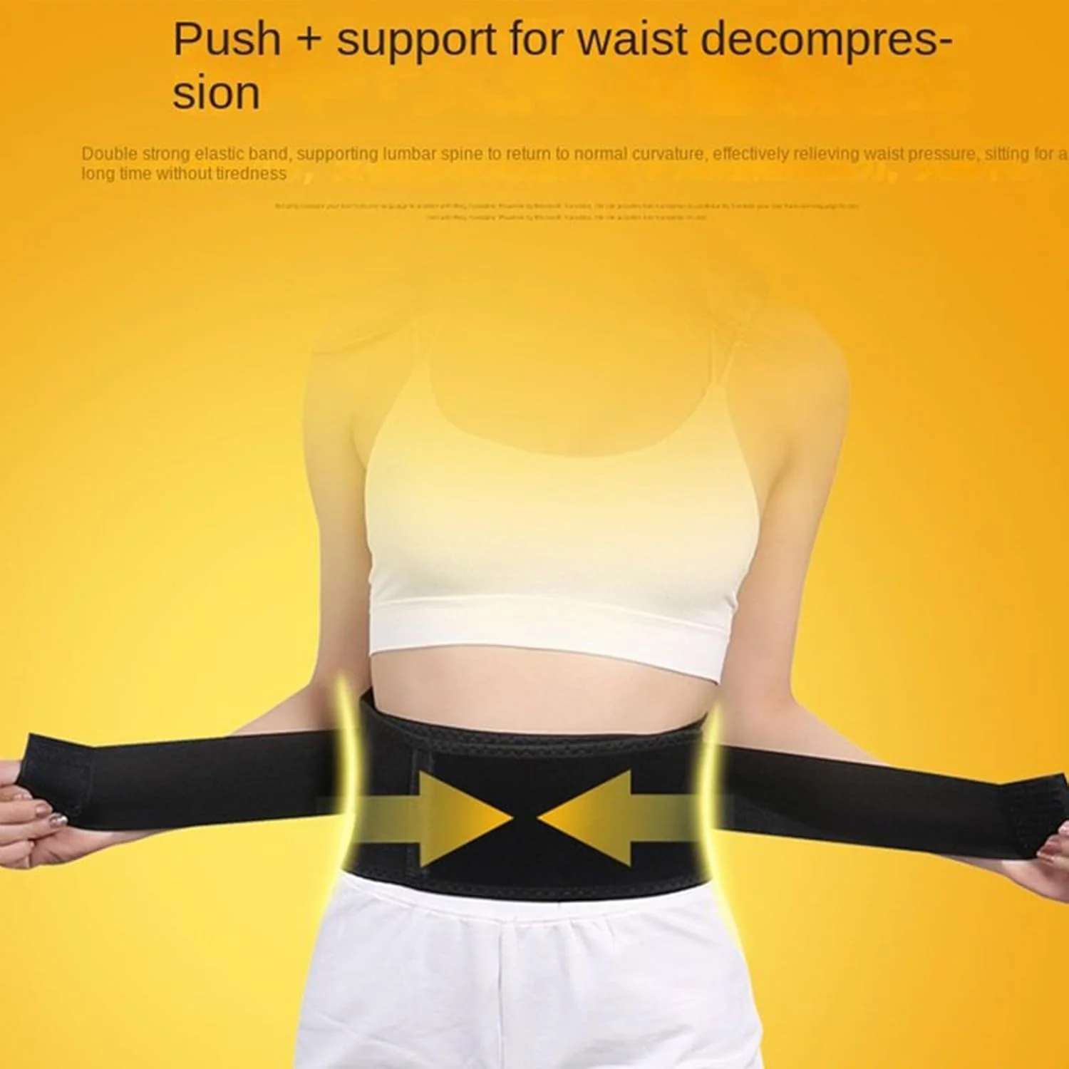 Acupressure Self-Heating Lumbar Support Belt – Pain Relief & Posture Correction for Back, Waist & Spine - Image 5