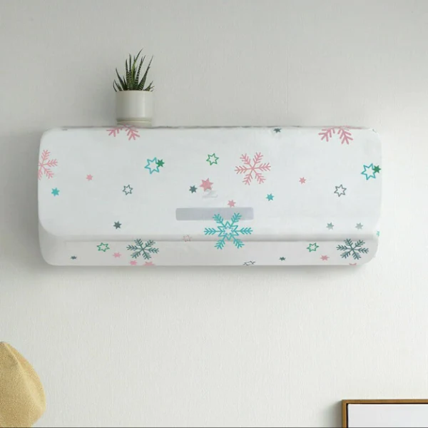 2 Ton Air Conditioner Cover – Heavy Duty, Dustproof & Weatherproof AC Protector (Pack of 1 Random Print) - Image 4