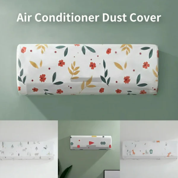 2 Ton Air Conditioner Cover – Heavy Duty, Dustproof & Weatherproof AC Protector (Pack of 1 Random Print) - Image 6