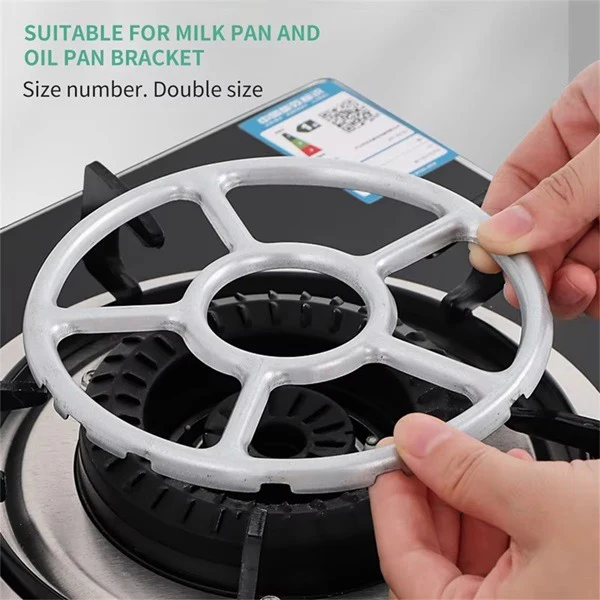 Aluminium Gas Stove Stand, Guard Shield for Saving Flame, Round Wind Saver for Efficient Cooking - Image 6
