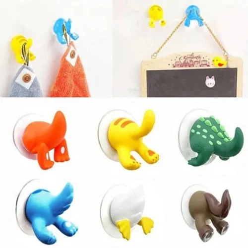 Animal Tail Suction Hook - 1 Pc - Image 2