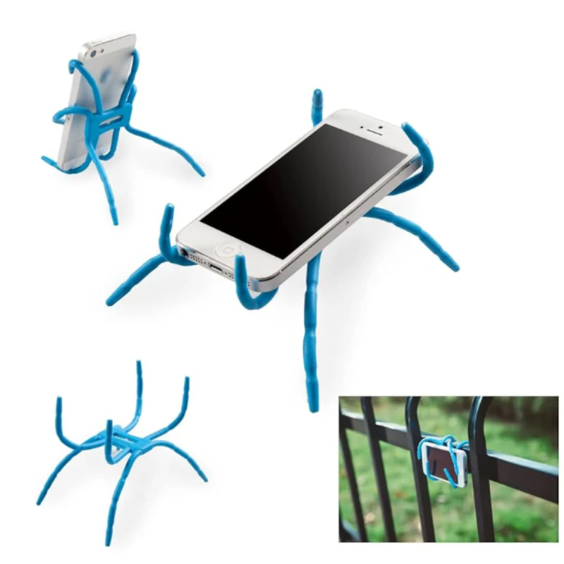 Bendable Spider Mobile Phone Holder – Flexible Stand for Smartphones (Random color- Pack of 1)