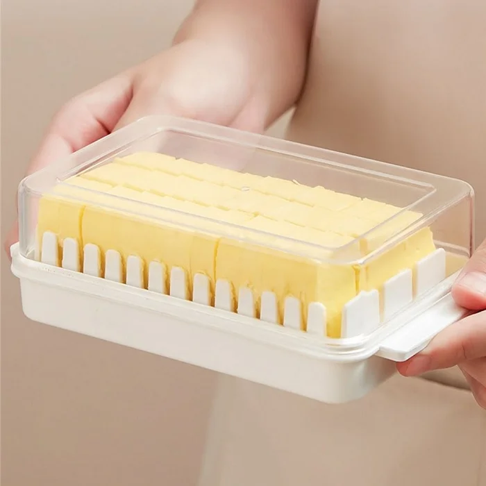Butter Storage Box – Multipurpose Butter Container for Easy Cutting & Serving - Image 3