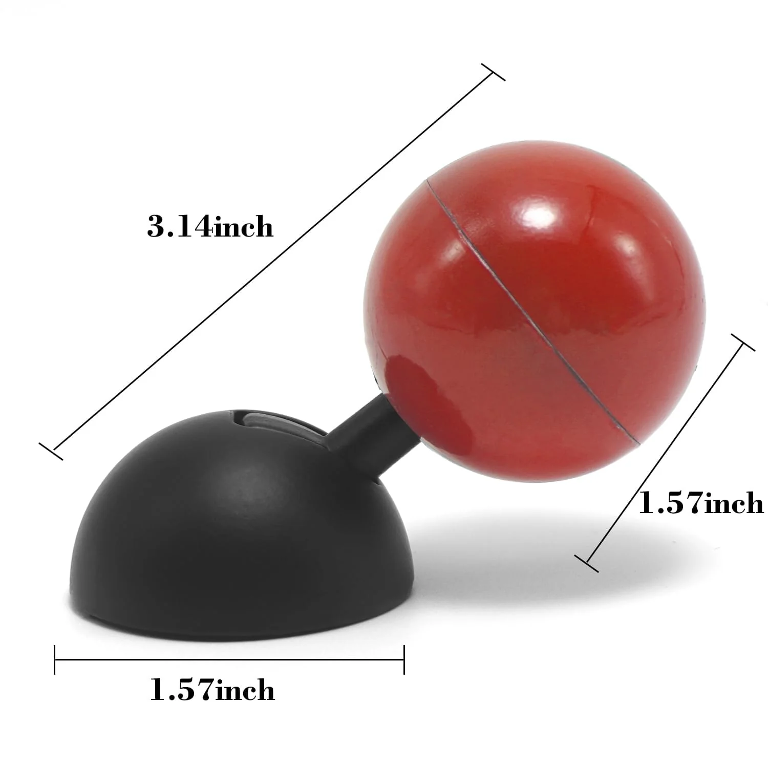 Ball-Shaped Start Button Rocker – Stylish Engine Start Cover for Car Interior Decoration - Image 3