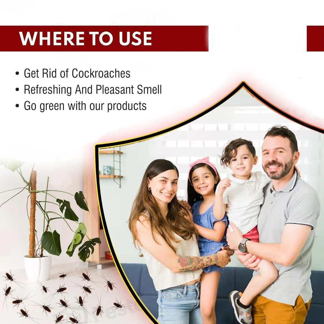 Cockroach Repellent Spray (200ml) – Powerful Insect Control Spray for Home, Kitchen & Bathroom - Image 5