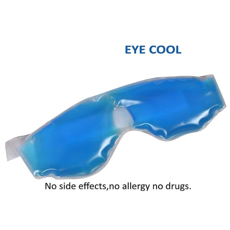 Cooling Gel Relaxing Eye Mask – Reusable Cold & Warm Therapy Mask for Stress Relief, Eye Strain & Headache(Random color-Pack of 1) - Image 3