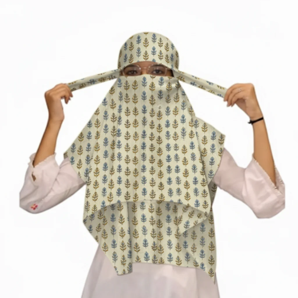 Cotton Face Scarf for Outdoor Protection – Breathable Face Mask & Headscarf for Women | Ideal for Sports, Travel & Daily Use (Random Print-Pack of 1) - Image 4