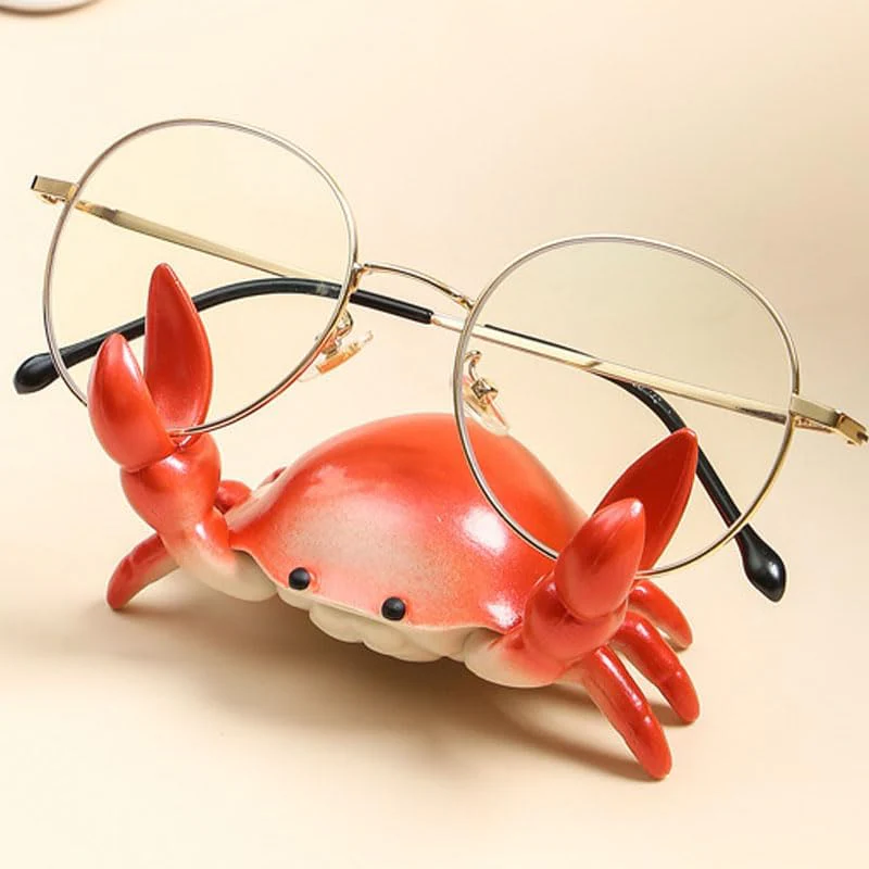 Crab-Shaped Phone Stand & Pen Holder – Cute Silicone Desktop Organizer (Random color-Pack of 1) - Image 3