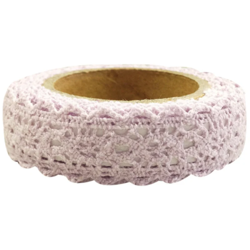 DIY Crochet Craft Ribbon Tape – Random Pattern, Creative Sewing & Decoration ( Pack of 1 ) - Image 3