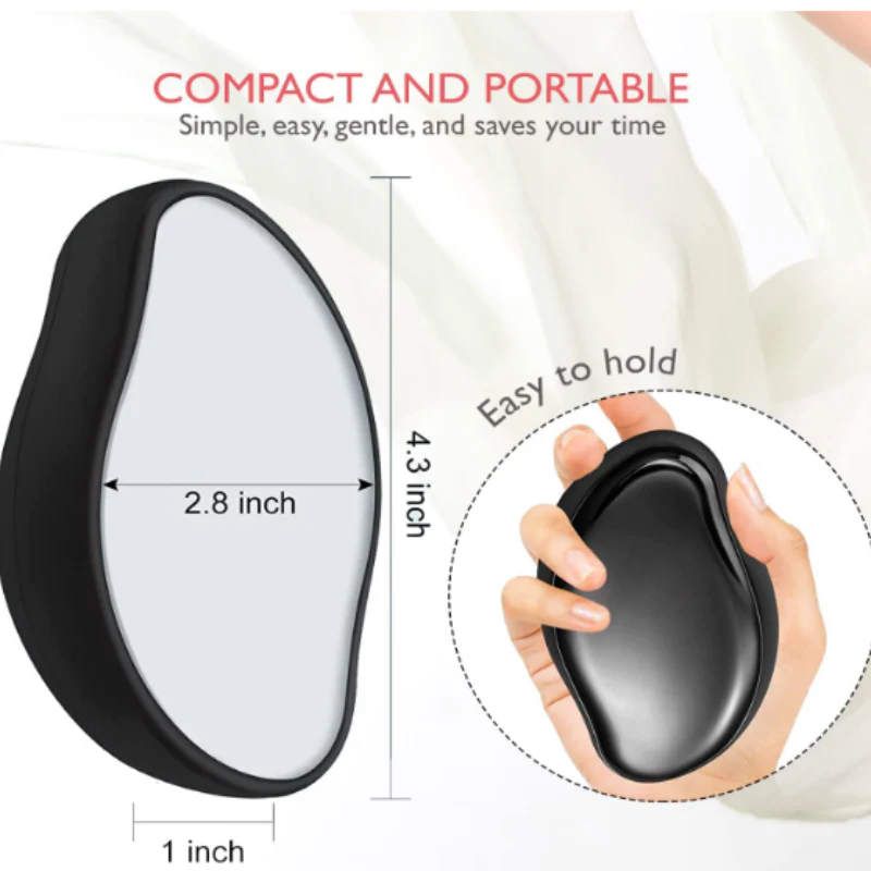 Crystal Hair Remover Tool – Safe & Painless Hair Removal for Face & Body (Pack of 1) - Image 4