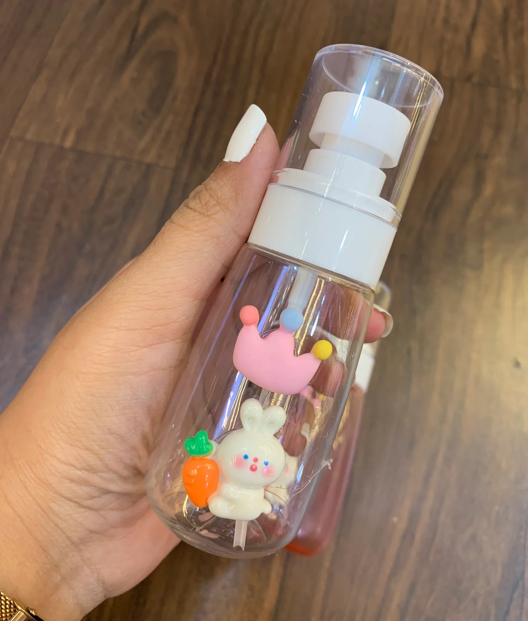 Cute Cartoon Sticker Spray Bottle – Portable Mini Spray Bottle (Random Cartoon Sticker-Pack of 1 ) - Image 3