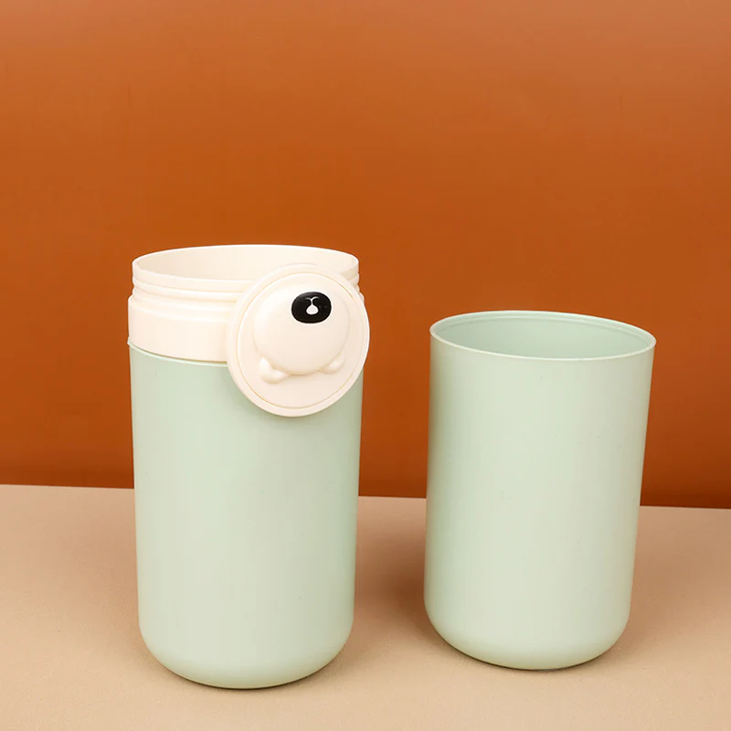 Cute Round Toothbrush Box – Portable & Hygienic Toothbrush Holder (1 Pc) - Image 2