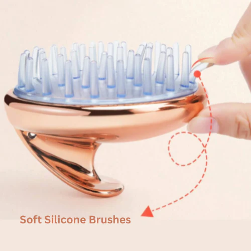 Dandruff Cleaning Head Massage Brush – Scalp Massager (Random Colour-Pack of 1 Pc) - Image 5