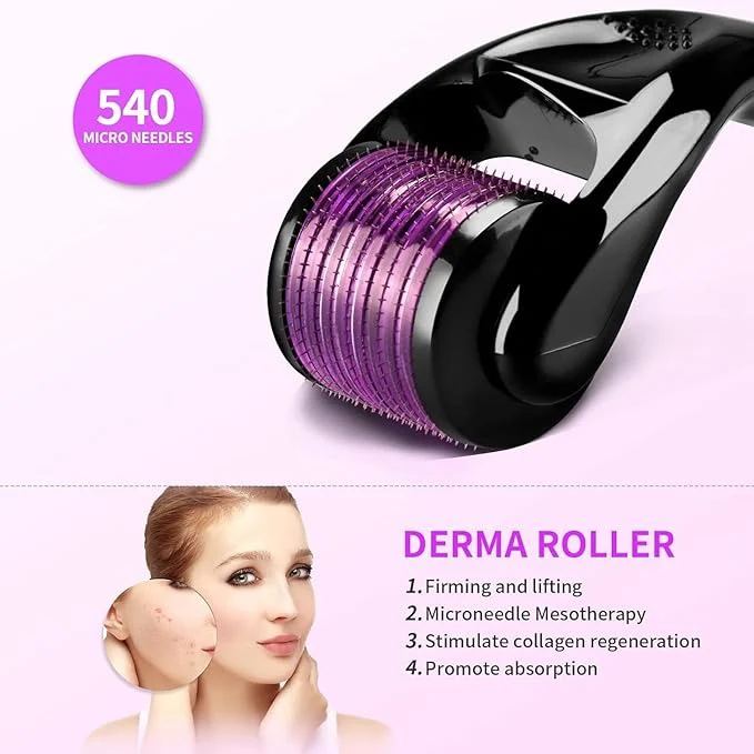 Derma Roller for Face – Microneedle Skin Care Tool for Anti-Aging, Scar & Wrinkle Repair - Image 5