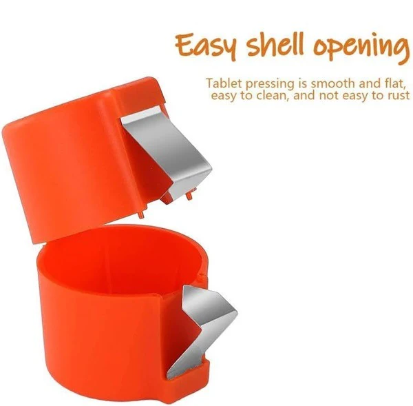 Egg Shell Opener for Raw Eggs,Upgraded Stainless Steel Handheld Egg Peeler Tool, Egg Cracker Tool for Camping Home Kitchen Use - Image 5