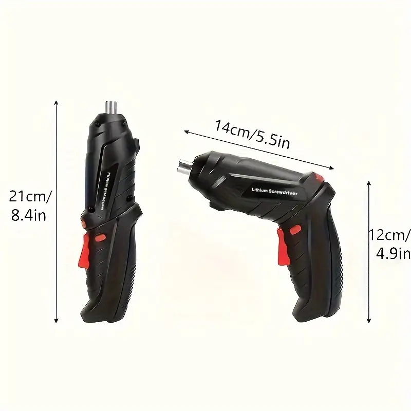 Electric Screwdriver Kit – Mini Handheld Drill with Rechargeable Lithium Battery for DIY, Home & Electronics Repair - Image 6