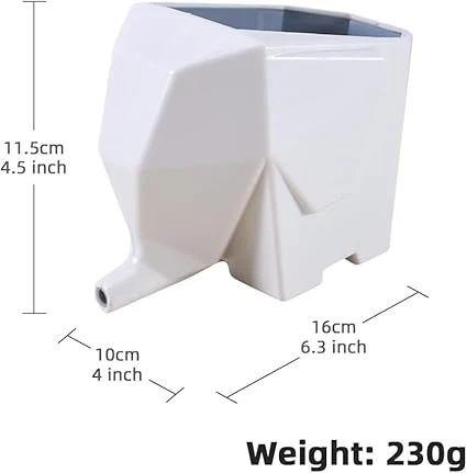 Elephant Shape Kitchen Cutlery Holder and Drainer - Image 2