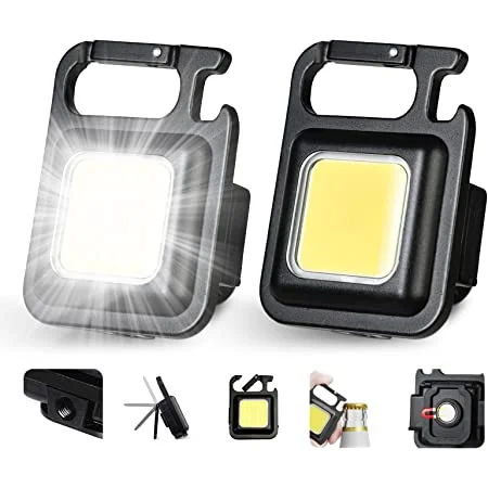 Emergency USB Flash Light, USB Rechargeable LED Light with Bottle Opener, Stand - Image 5