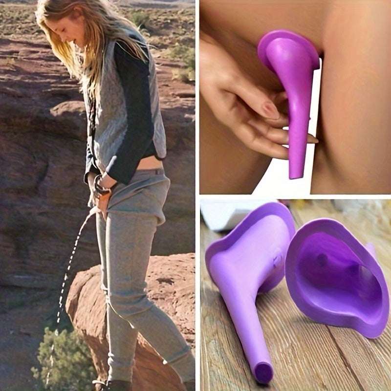 Female Standing Urinal – Portable Car Toilet & Emergency Urination Device for Women (Random color-Pack of 1) - Image 6