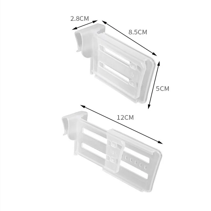 4 Pcs Fridge Organizer Adjustable Shelf Divider – Expandable Refrigerator Drawer Partition Clips for Easy Storage & Organization - Image 3