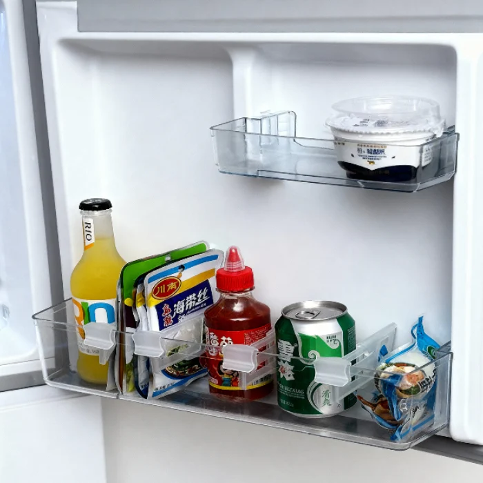 4 Pcs Fridge Organizer Adjustable Shelf Divider – Expandable Refrigerator Drawer Partition Clips for Easy Storage & Organization - Image 7