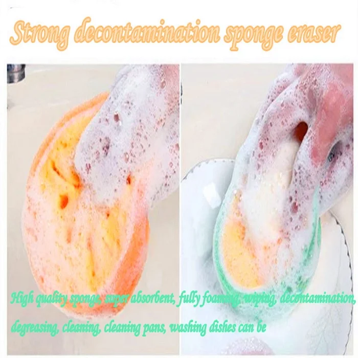 Fruit Shape Multi-Functional Cleaning Sponge – Soft & Absorbent Kitchen Scrubber for Dishes, Utensils & Sink Cleaning (Random shape-Pack of 1) - Image 5