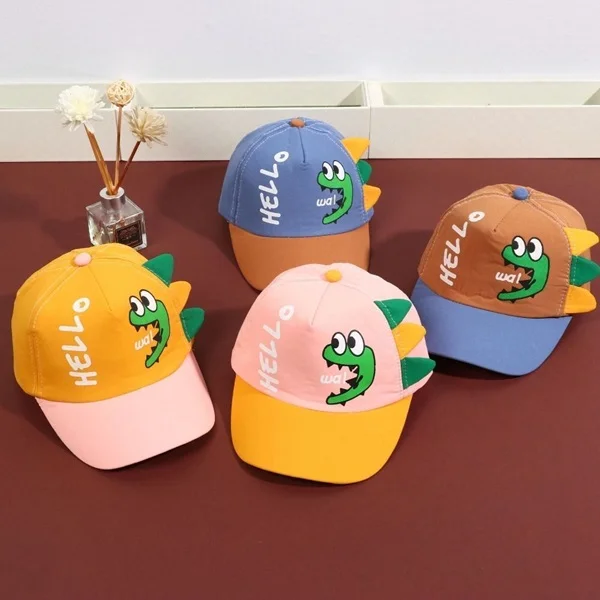 Hello Print Kids Cap - Image 3