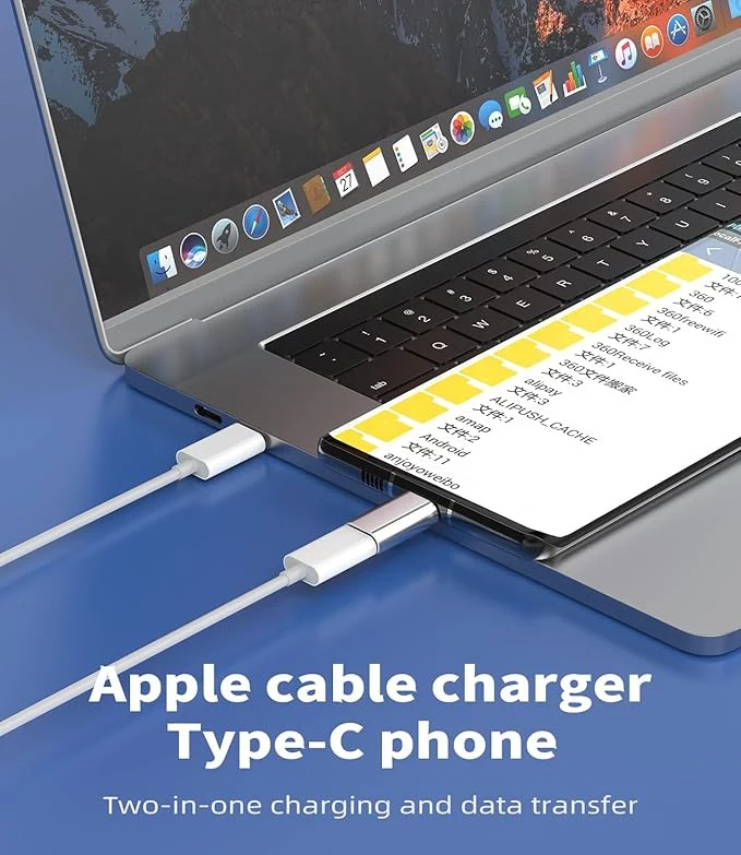iPhone Lightning to USB-C Adapter – Compact Converter for Fast Charging - 1Pcs (Random Color) - Image 6