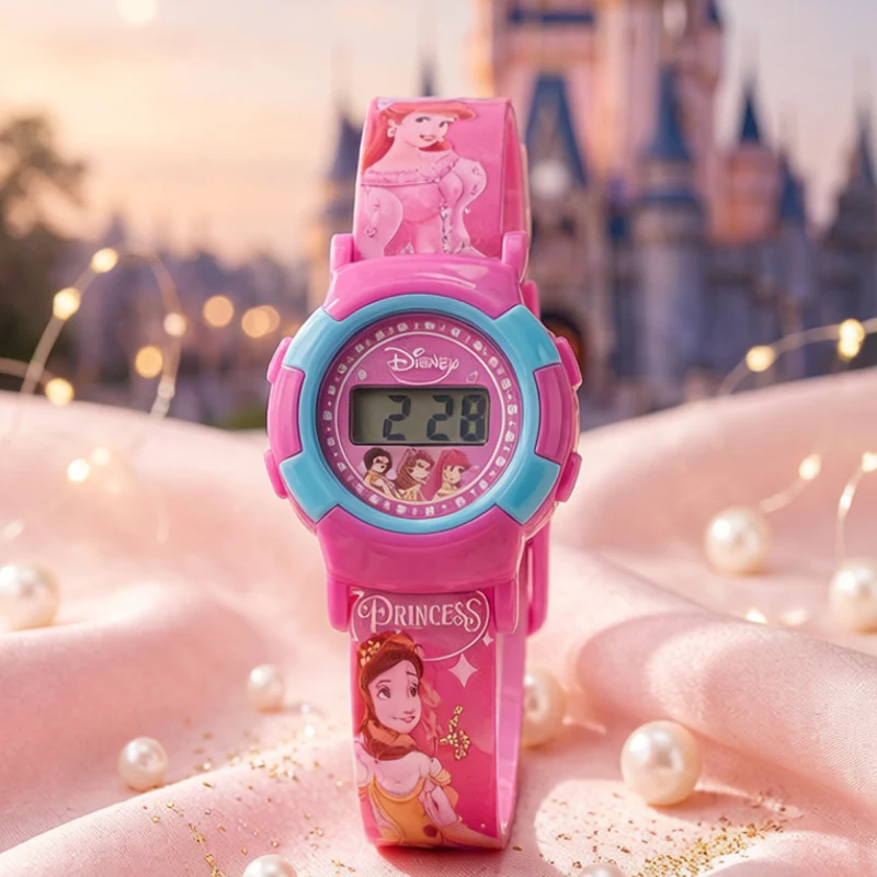 Kids Digital Watch – Random Character Design Digital Time Display Wrist Watch for Boys & Girls With Key Chain (Pack of 1)