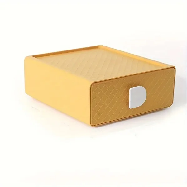 Large Capacity Desk Organizer Box (Random Design) - 1 Pc - Image 9