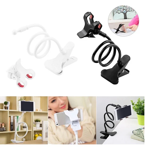 Lazy Bracket Mobile Phone Stand for iPad & Smartphones – Flexible Holder for Video Streaming, Recording & Hands-Free Viewing (Random Color- Pack of 1) - Image 4