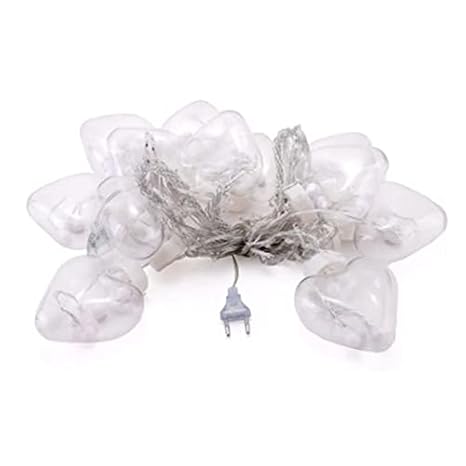 LoveGlow Heart Hanging 12 LED Lights – Romantic String Light for Bedroom, Party & Home Décor - Image 4