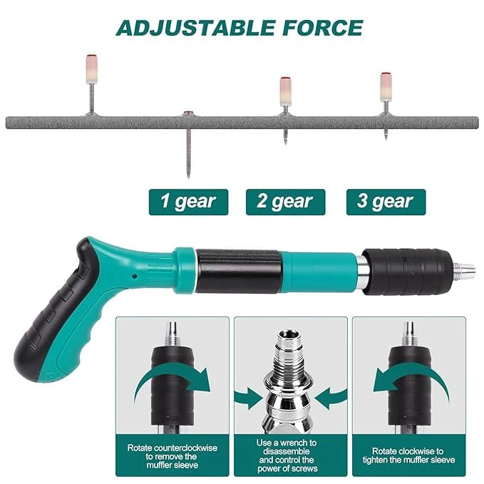 Manual Steel Nail Gun – Portable Mini Nail Shooting Machine, Wall Fixing Tool for Woodworking & Home Use - Image 4