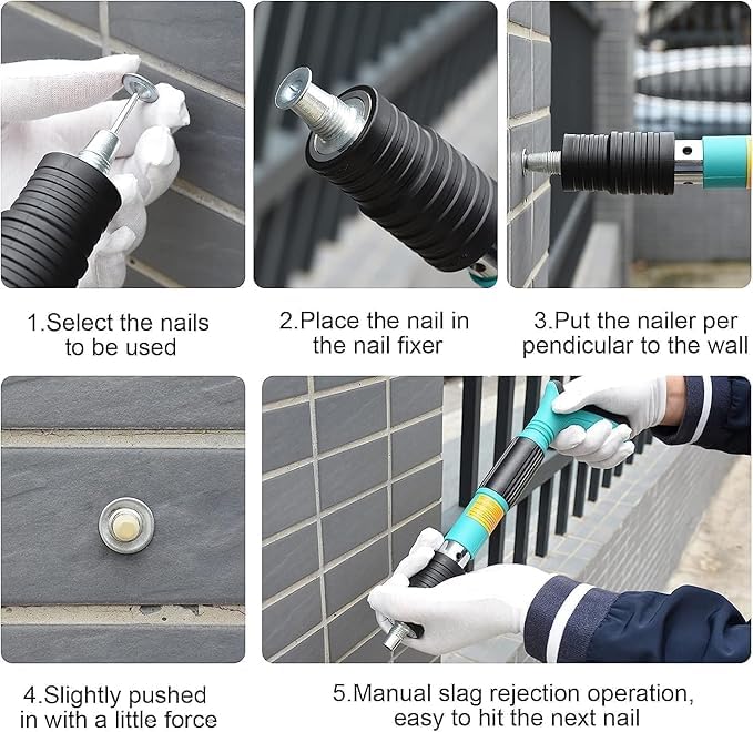 Manual Steel Nail Gun – Portable Mini Nail Shooting Machine, Wall Fixing Tool for Woodworking & Home Use - Image 5