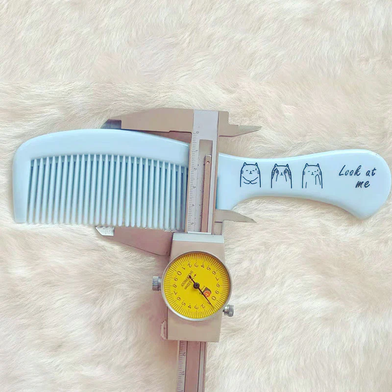 Message Printed Hair Comb – Random Color Stylish Hair Accessory for Women & Kids(Rando color-Pack of 1) - Image 3