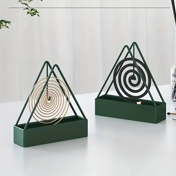 Mosquito Coil Holder - Heat-Resistant Stand for Insect Repellent Coils ( Pack of 1 )