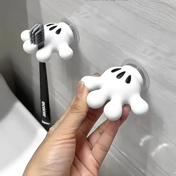 Multifunctional Mickey Palm Toothbrush Holder - 1 Pc - Image 2