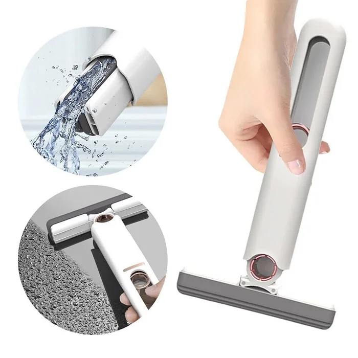Multipurpose Mini Cleaning Mop – Portable Self-Squeeze Strong Absorbent Magic Wiper for Kitchen & Home - Image 2