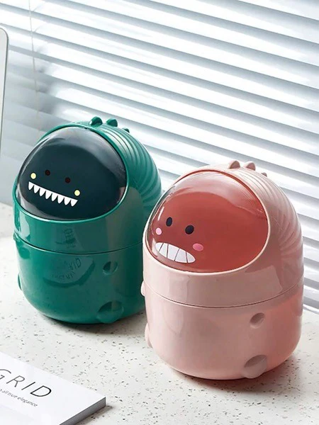 Multipurpose Mini Dinosaur Shape Organizer with Lid - Image 2