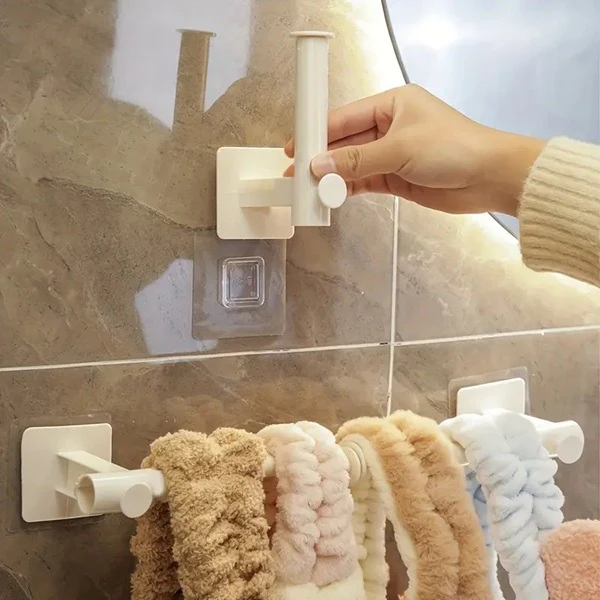 Multipurpose Retractable Plastic Storage Hanger - Image 3