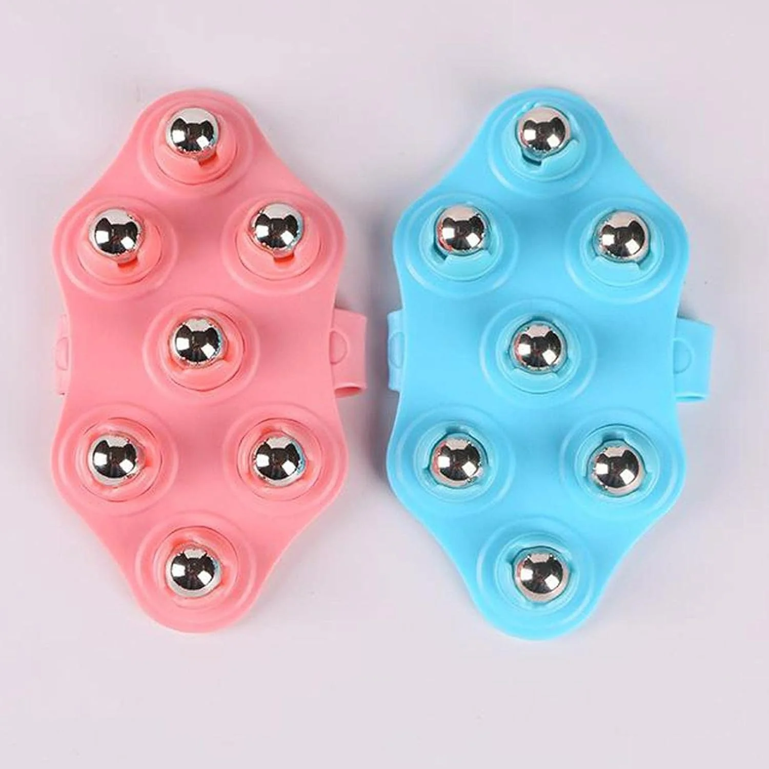 Handheld Palm Massager – Magnetic Pressure Relief Tool for Legs, Thighs & Feet (Random color -Pack of 1) - Image 2